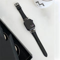 Vintage Leather Strap with Premium Metal Stitching