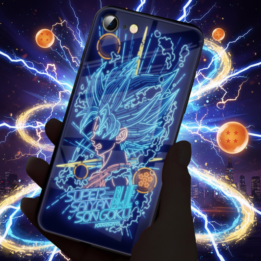 Dragon Ball Z Phone Case with Sound Control and Light