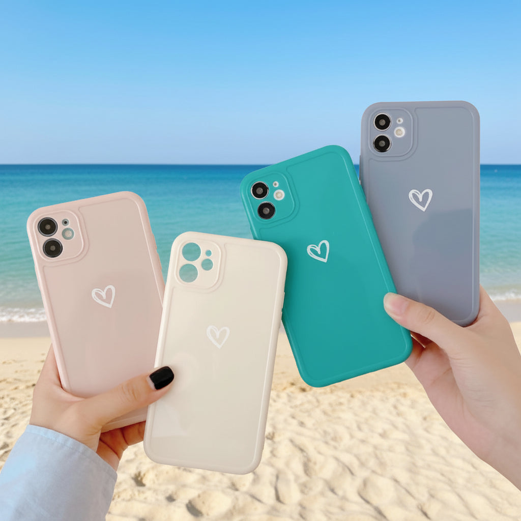 Hand-Painted Love Phone Case